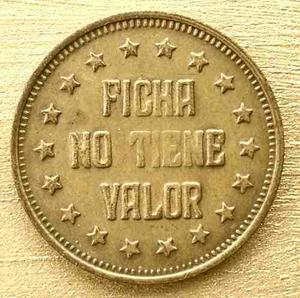 Moneda Token Ficha Usa ¨ No Tiene Valor ¨
