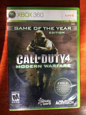 Call of Duty 4, Xbox 360.