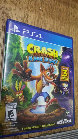 Crash Bandicoot Play 4 Casi Nueva