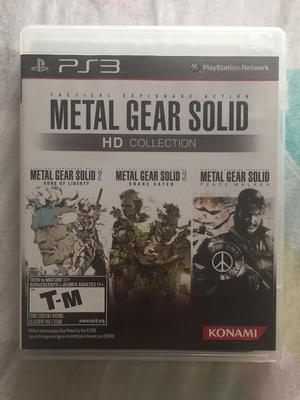 Metal Gear Solid Hd Collection Ps3
