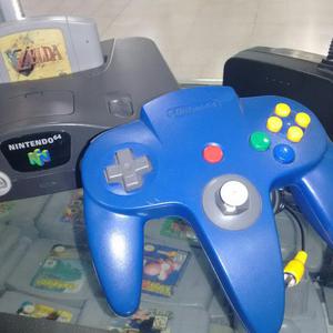 Nintendo 64, Control,cables Y Juego