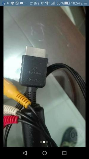 Ps3 Cable Audio Y Video Original