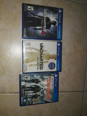 Vendo Juegos Ps4