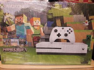Xbox One S 500gb Nuevo Minecraft Bundle