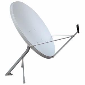 Antena Satelital Tv Fta 120 Cm Eurostar Ku + Lnb Hd
