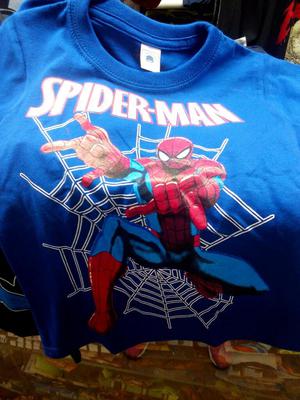 Camisas para Niños Super Heroes