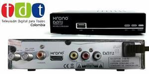 Decodificador Tdt Colombia Receptor Tv Digital+hdmi+antena