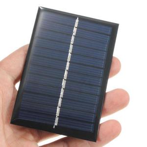 Panel de energía solar de 6V 0.6W Batería Cargador Para