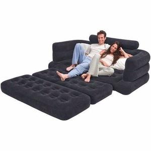 Seccional De Intex Cama Sofá Futón Living Sala Muebles