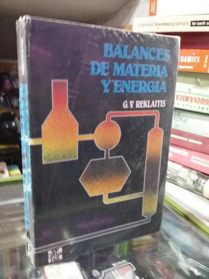 Balances de Materia Reklaitis Cava Libro