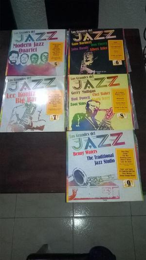 Gran coleccion de los Grandes del Jazz, discos de vinilo,