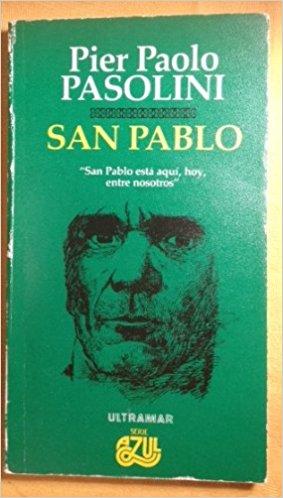 Vendo libro San Pablo de Pier Paolo Pasolini