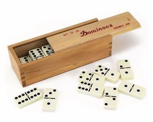 Domino Profesional Caja Madera Juego 28 Ficha Casino d