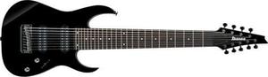 Guitarra Eléctrica Ibanez Rg Series Rg9 De 9 Cuerdas Negro