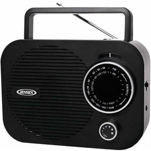 Jensen Señor-550-bk Portable Am / Fm Radio, Negro