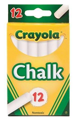 Tiza Crayola Blanco 12 Pack X03