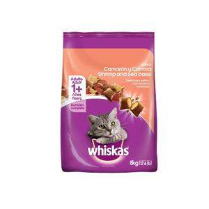 Whiskas Alimento Whiskas camarón Y Corvina Para Gato 8 Kg