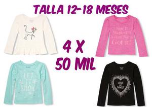 Childrens Place Camisa Niñas Tallas m