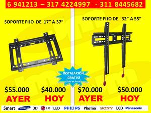 Soportes Y Bases de Tv Garantizados