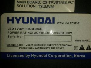 Tv Hyundai 32 P. Hyled323e para Repuesto