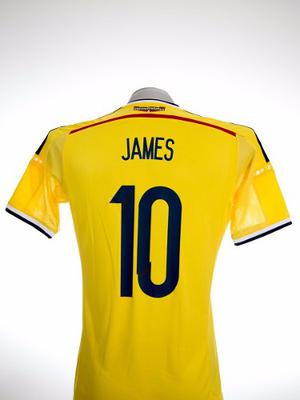 Camisa Selección Colombia James Rodriguez