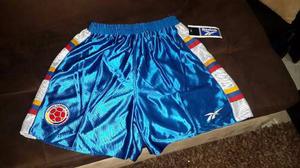 Pantalonetas Seleccion Colombia Reebok Autenticas Nuevas