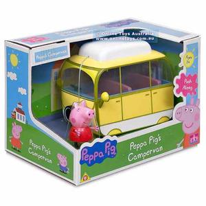 Peppa Pig - Autocaravana Incluye 11 Piezas