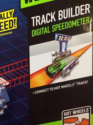 Pista Hot Wheels Track Builder Velocímetro Mattel