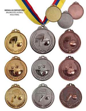 Docena De Medallas Deportivas.