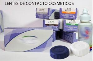 Lentes De Contacto Cosmeticos De Varios Colores