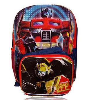 Morral Y Lonchera Transformers Bumble Blee