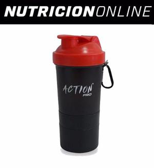 Shaker Action Pro 3 En 1 Termo Proteinas