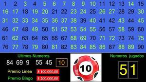 Software Bingo 90 Balotas Automatico, 3 Voces, Software Pc