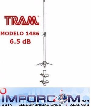 Antena Radio Base Tram De 6.5 Db En Vhf Tipo Vela Usa Import