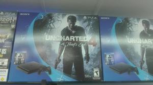 Consola Uncharted 4 Ps4