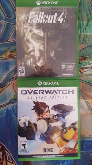 Overwatch Y Fallout 4 Xbox One