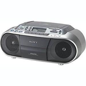 Sony Cfds01 Cd Radio Cassette Recorder - Plata