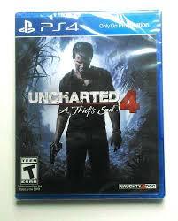 Uncharted 4 A Thief S End Ps4 Nuevo Físico Sellado