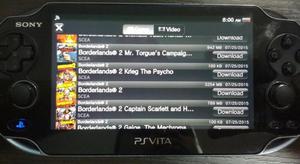 Vendo Ps Vita con 120 Juegos Virtuales