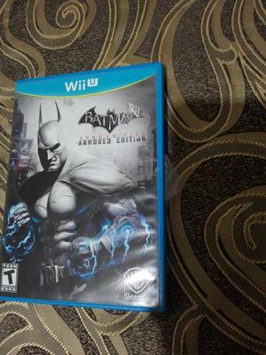 Wii U Batman Armored Edicion