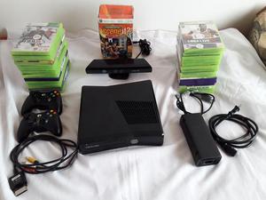 Xbox 360Slim Kinect 2 controles inalambricos 30 Peliculas