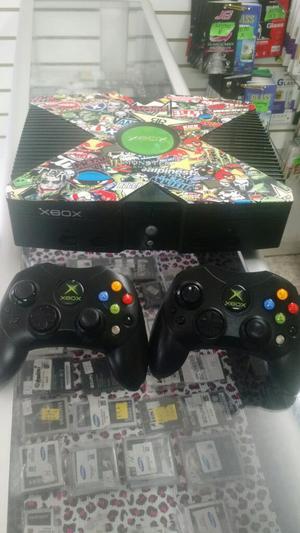 Xbox Clasico 27 Juegos 2 Controles