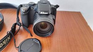 Cámara Semiprofesional Nikon P510 Negra