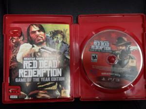 Red Dead Redemption Game Of Year Ed Ps3