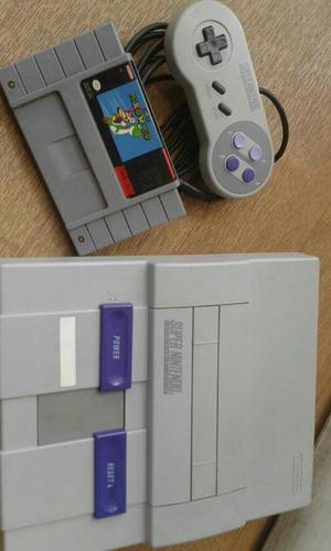 Super Nintendo 1 Juego 3 Controles