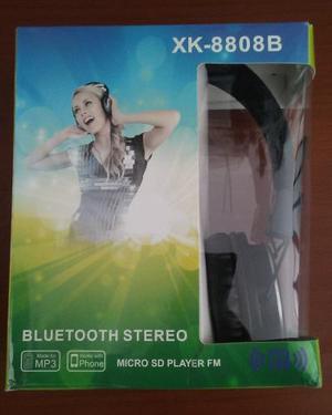 Audifonos Bluetooth Xk-b Con Pantalla Microsd Radio
