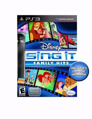 Disney Sing It Family Hits + Micrófono - Playstation 3