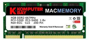 Memoria Ram Komputerbay Macmemory 4gb Pcmhz Ddr2
