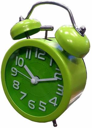 Reloj Despertador Campana Tumba Techos Baterias +¡ Gratis !