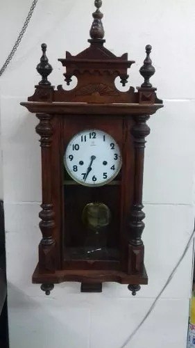 Reloj Junghans Aleman De Pared Soneria Antiguo
